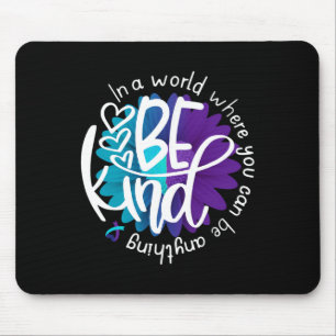 Daisy Flower Be Kind Suicide Prevention Awareness Mouse Pad