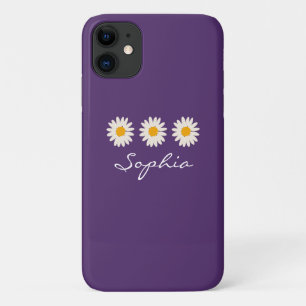 Daisy Flower custom name iPhone 11 Case