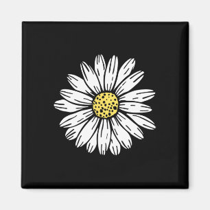 Daisy Flower Design  Magnet