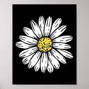 Daisy Flower Design  Poster