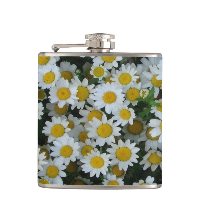 Daisy flower drinking flask (Front)