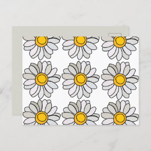 Daisy Flower Floral Daisy Postcard