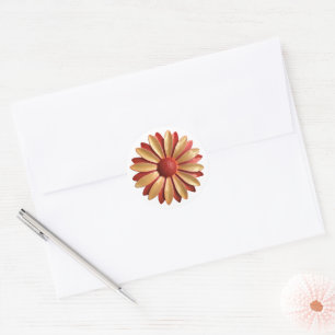 Daisy Flower - Floral Spring Summer Garden Wedding Classic Round Sticker