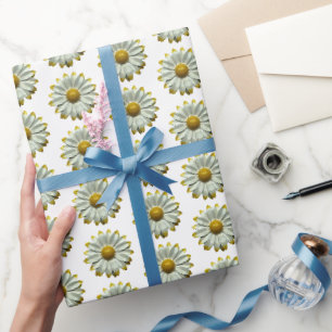 Daisy Flower - Floral Spring Summer Garden Wedding Wrapping Paper