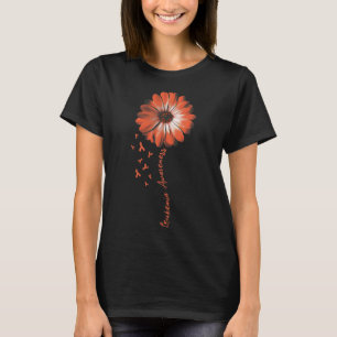 Daisy Flower Leukaemia Awareness Gifts T-Shirt