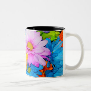 Daisy Flower Mix Mug