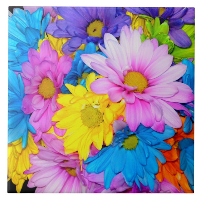 Daisy Flower Mix Tile (Front)