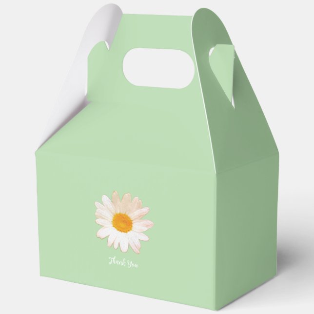 Daisy Flower Mug – Summer Botanical Cosy Favour Box (Front)
