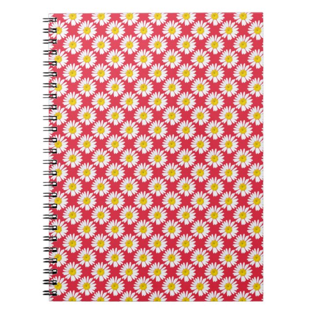 Daisy flower notebook (Front)