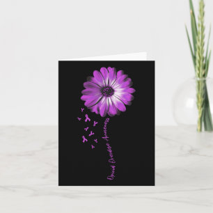Daisy Flower Opioid Overdose Awareness Gifts Card