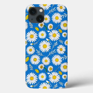Daisy flower pattern iPhone 13 case
