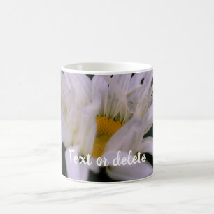 Daisy Flower Personalised Coffee Mug