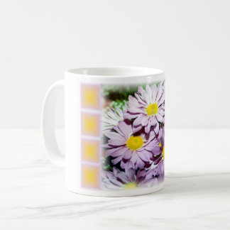Daisy Flower Tile Mug