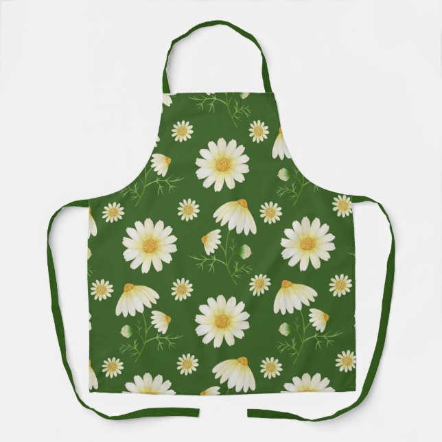 Daisy Flowers Apron (Front)