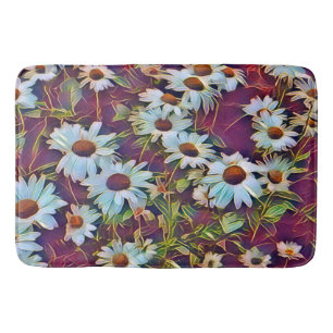DAISY FLOWERS    BATH MAT