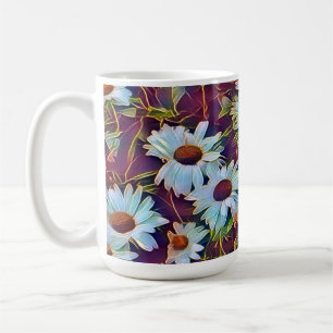 DAISY FLOWERS   COFFEE MUG