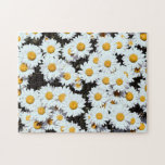 Daisy Flowers Floral Bloom Nature Jigsaw Puzzle<br><div class="desc">Daisy Flowers Floral Bloom Nature jigsaw puzzle. The perfect way to pass the time with a field of daisies.</div>
