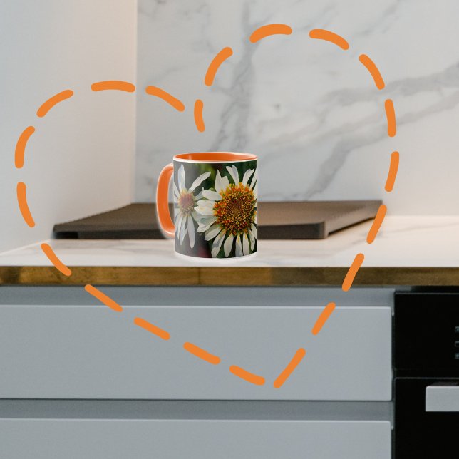 Daisy Flowers Floral Garden Art Mug Cup (Creator Uploaded)