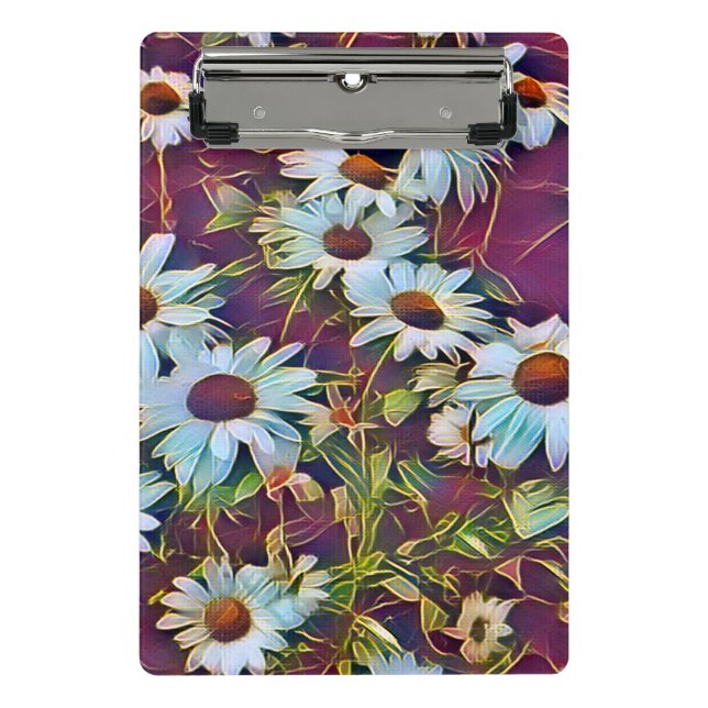DAISY FLOWERS  MINI CLIPBOARD (Front)