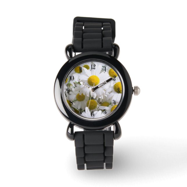 Daisy flowers watch (Front)