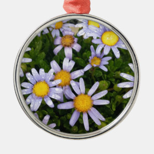 Daisy Flowers, White Yellow Flower, Nature Daisies Metal Tree Decoration