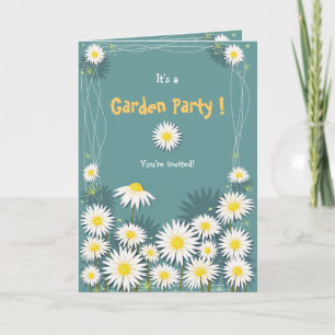 Daisy Garden Birthday Party Invitation 2