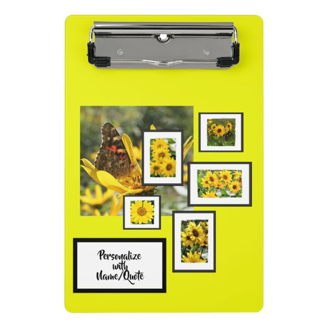 Daisy Garden Mini Clipboard (Front)
