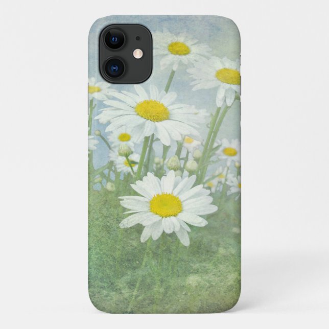 daisy garden with texture Case-Mate iPhone case (Back)