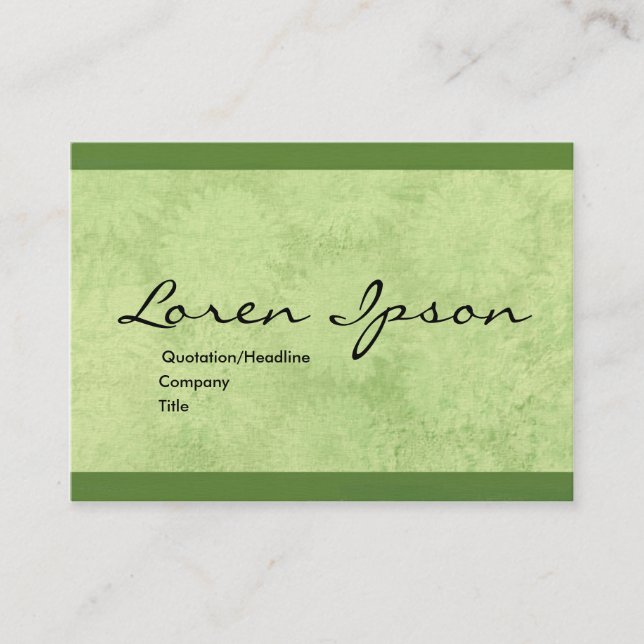 Daisy Ghost Business Card (Front)