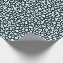 Daisy gift wrapping paper