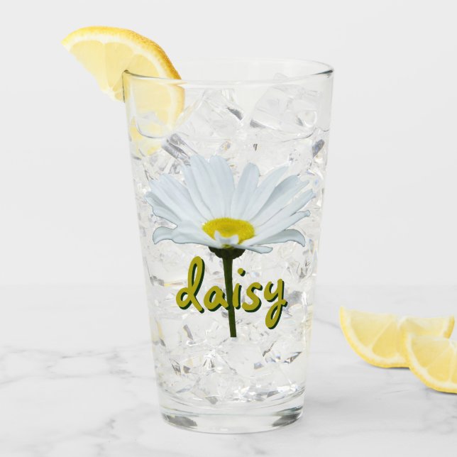 Daisy Glasses Personalised Daisies Glasses & Gifts (Front Ice)