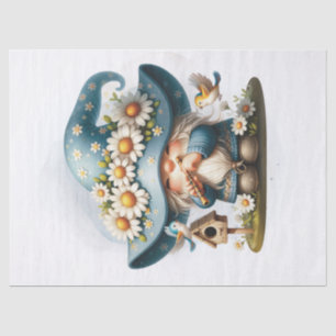 Daisy Gnome Tissue Paper