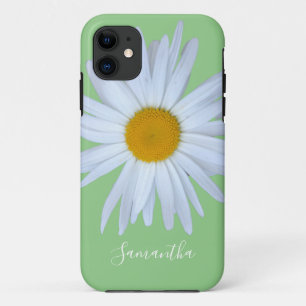 Daisy Green White Script Case-Mate iPhone Case