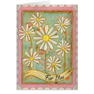 Daisy Greeting Card