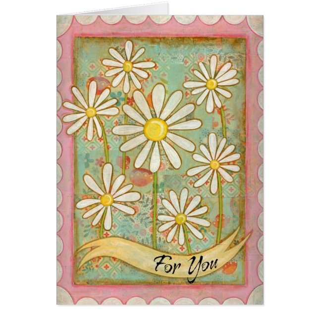 Daisy Greeting Card (Front)