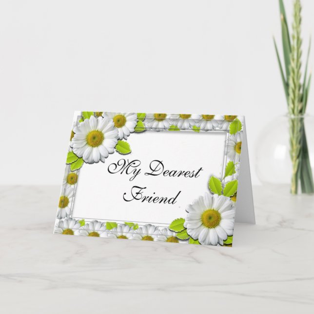 Daisy Greeting Card (Front)