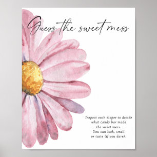 Daisy - guess the sweet mess poster