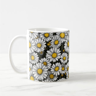 Daisy – Happy Flower Design Coffee Mug