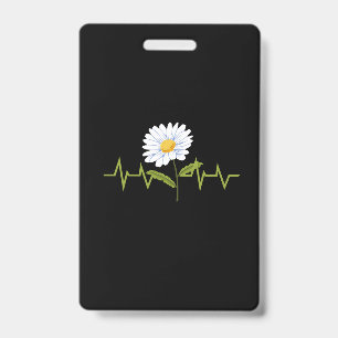 Daisy Heartbeat ID Badge