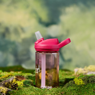 Daisy Hippie Baby First Birthday Flower Girl  Water Bottle