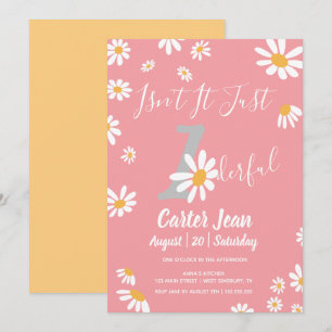 Daisy Hippie Baby Wonderful First Birthday