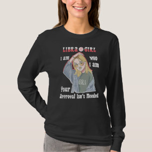Daisy In Her Mouth Libra Girl Your Approval Isn't  T-Shirt