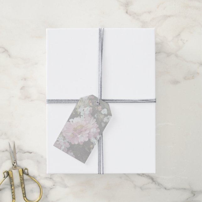 Daisy in Pink Gift Tags (With Twine)