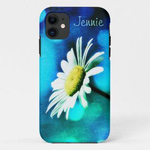 Daisy in Turquoise iPhone 5 Case *Personalise*