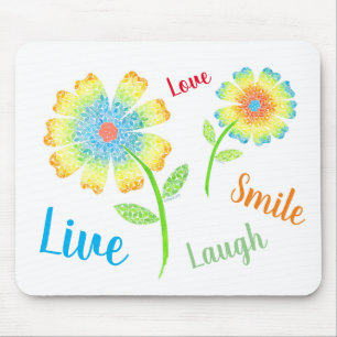 Daisy Inspiration Mouse Pad