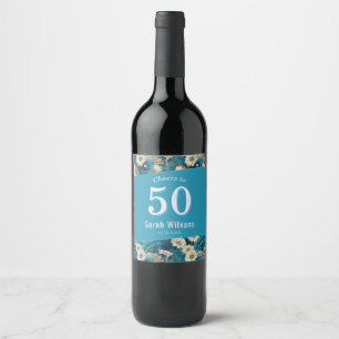 Daisy Inspired 30Th Birthday Custom Wine Label