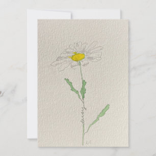 daisy invitation