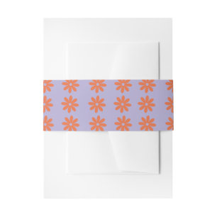 Daisy Invitation Belly Band