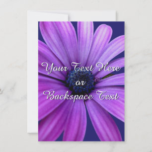 Daisy Invitations Personalised Daisy RSVP Card