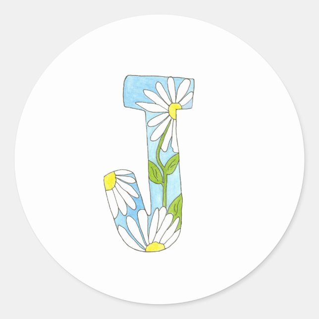 Daisy J stickers (Front)